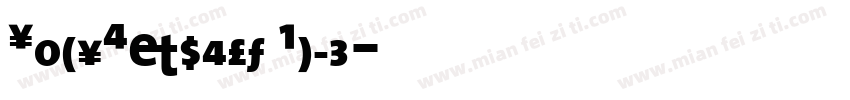 SansExpert Bold字体转换